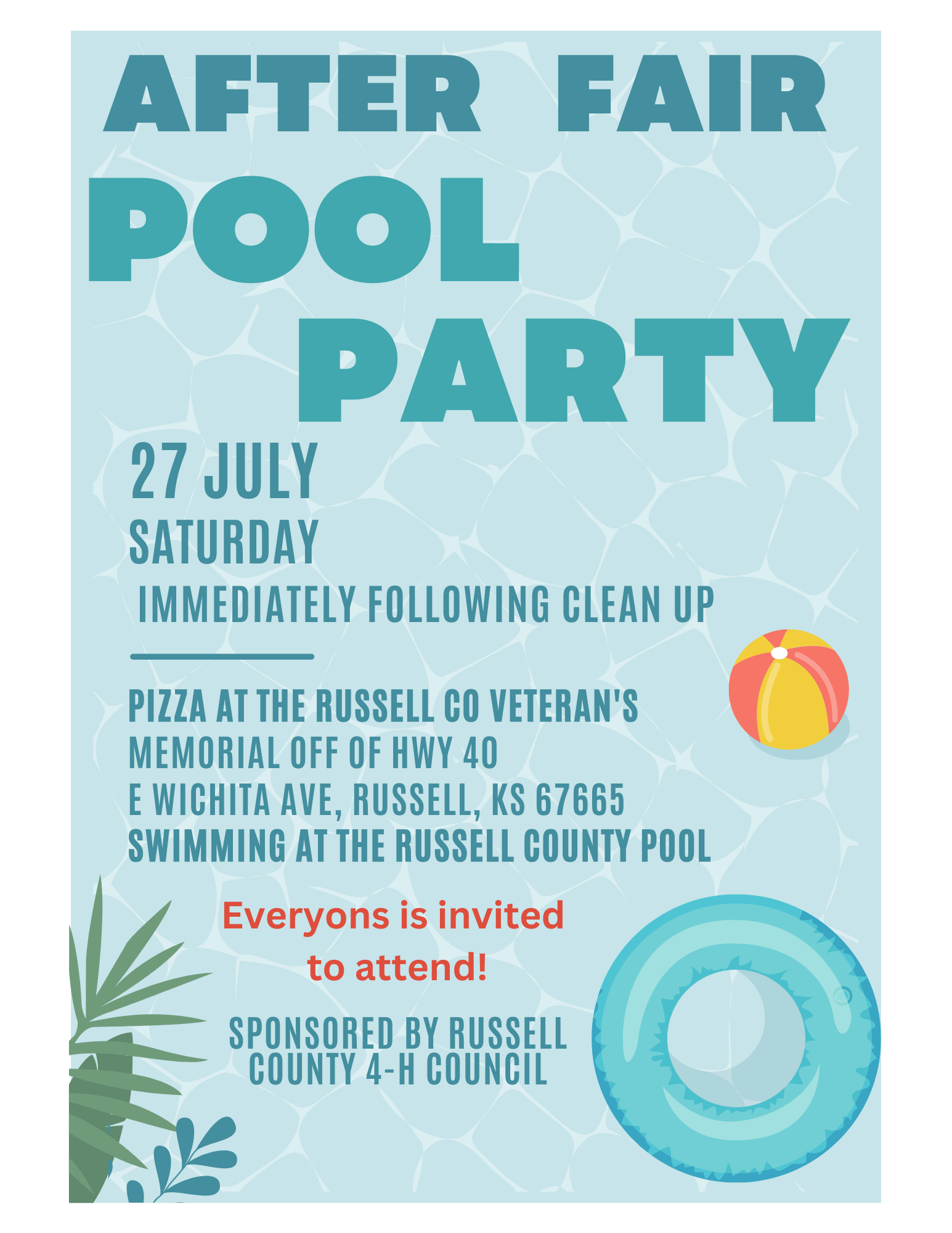 RS Pool Party